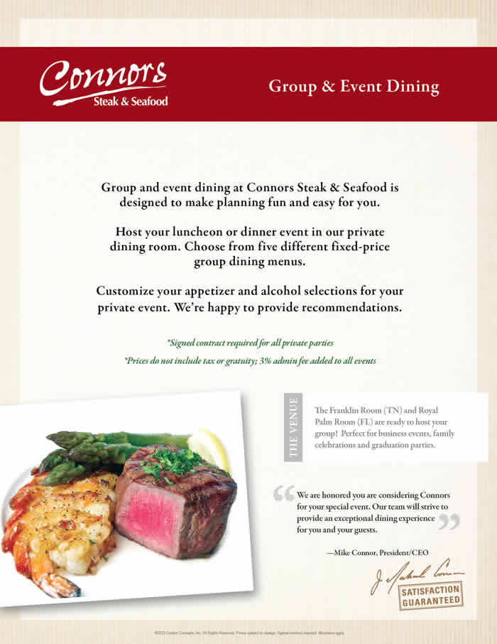 Private Dining Venue in Franklin, TN